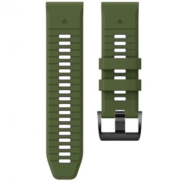  Ремешок Tech-Protect IconBand Pro для Garmin Fenix 3 | 5X | 3HR | 5X Plus | 6X | 6X Pro | 7X Army Green Black (9319456605112)